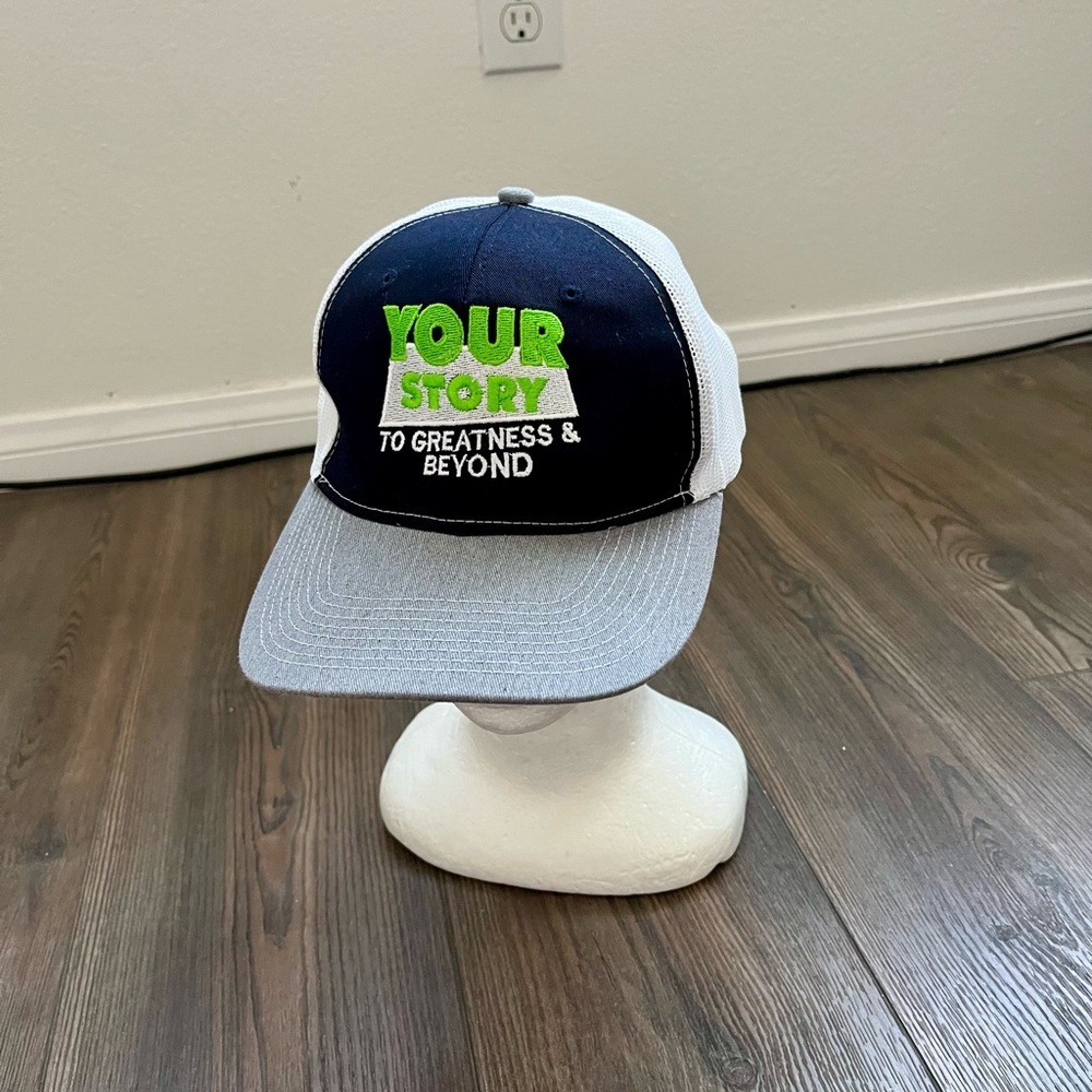 Navy and Gray Trucker Cap